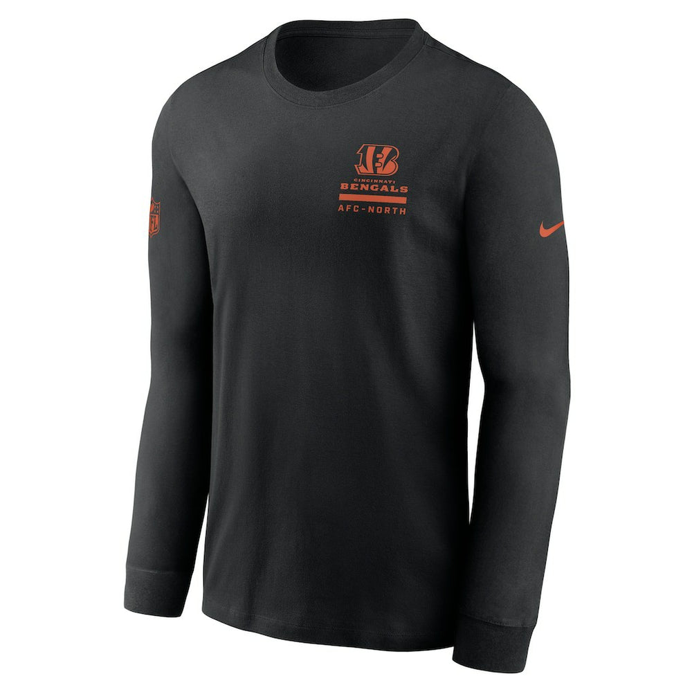 Cincinnati Bengals Sideline Dri-FIT Long Sleeve T-Shirt - Black online