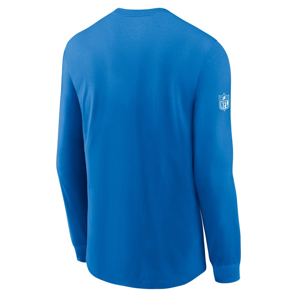 Detroit Lions Sideline Dri-FIT Long Sleeve T-Shirt - Blue cheap