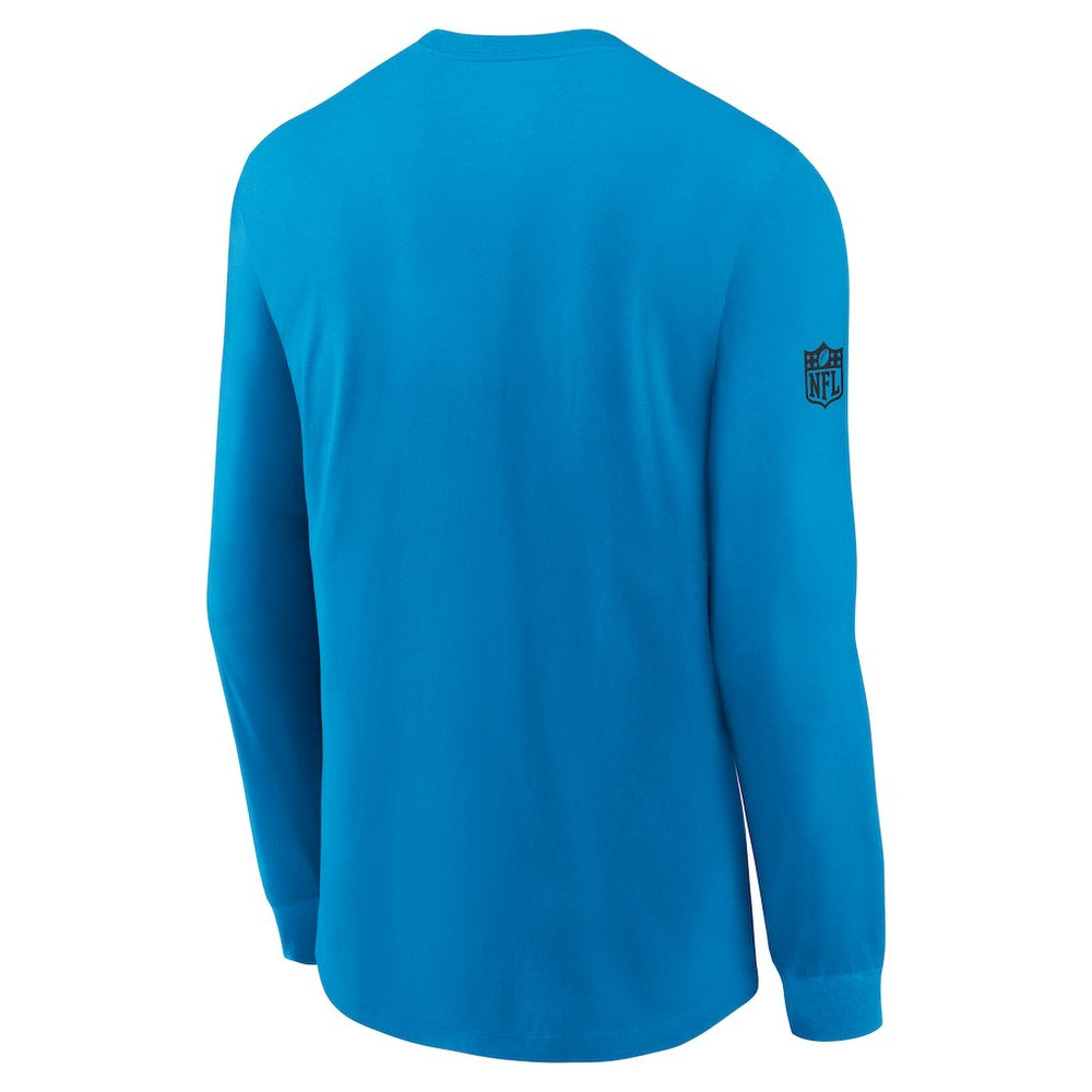 Carolina Panthers Sideline Dri-FIT Long Sleeve T-Shirt - Blue online