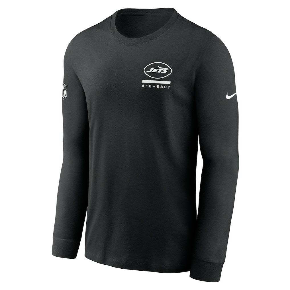 New York Jets Sideline Dri-FIT Long Sleeve T-Shirt - Black sale