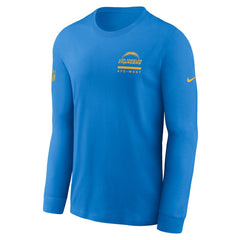Los Angeles Chargers Sideline Dri-FIT Long Sleeve T-Shirt - Powder Blue sale