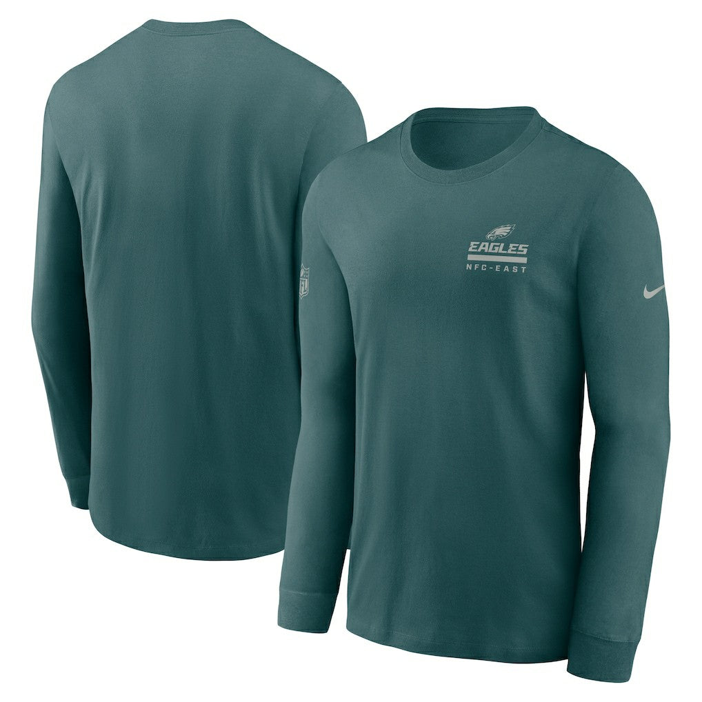 Philadelphia Eagles Sideline Dri-FIT Long Sleeve T-Shirt - Midnight Green online