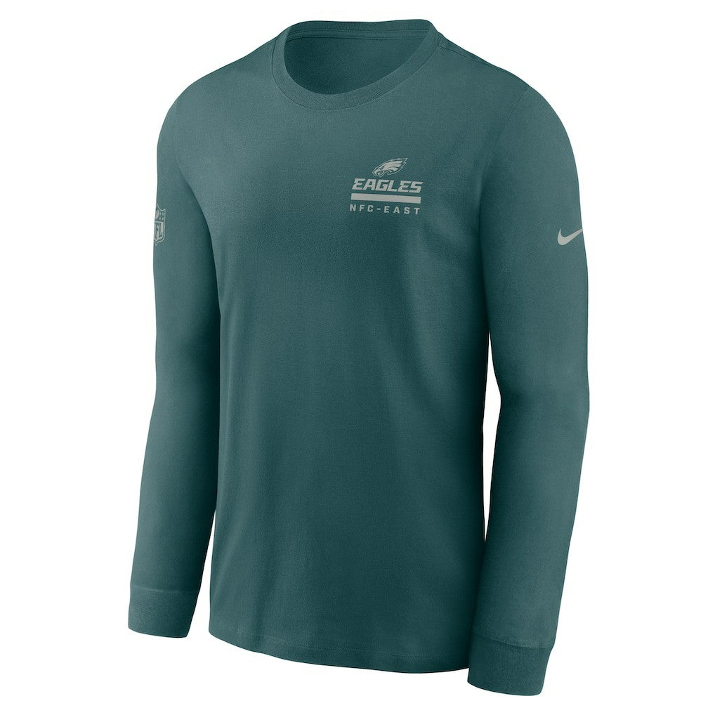Philadelphia Eagles Sideline Dri-FIT Long Sleeve T-Shirt - Midnight Green online