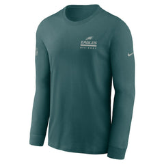 Philadelphia Eagles Sideline Dri-FIT Long Sleeve T-Shirt - Midnight Green online