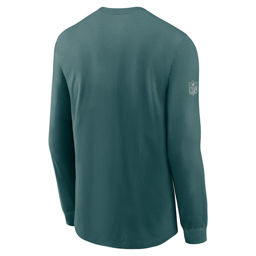 Philadelphia Eagles Sideline Dri-FIT Long Sleeve T-Shirt - Midnight Green online