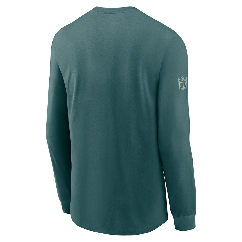 Philadelphia Eagles Sideline Dri-FIT Long Sleeve T-Shirt - Midnight Green online