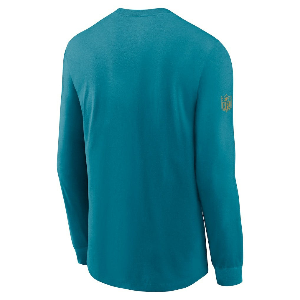 Jacksonville Jaguars Sideline Dri-FIT Long Sleeve T-Shirt - Teal online