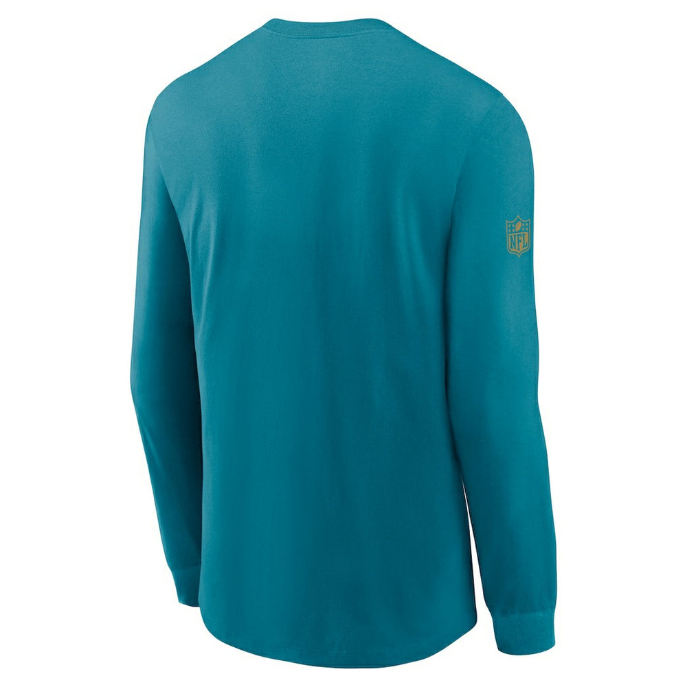 Jacksonville Jaguars Sideline Dri-FIT Long Sleeve T-Shirt - Teal online