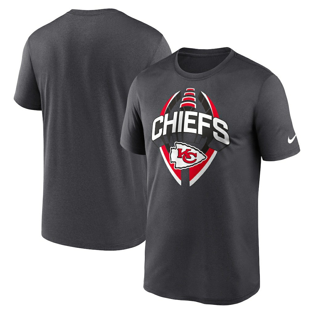 Kansas City Chiefs Legend Icon Performance T-Shirt - Gray outlet