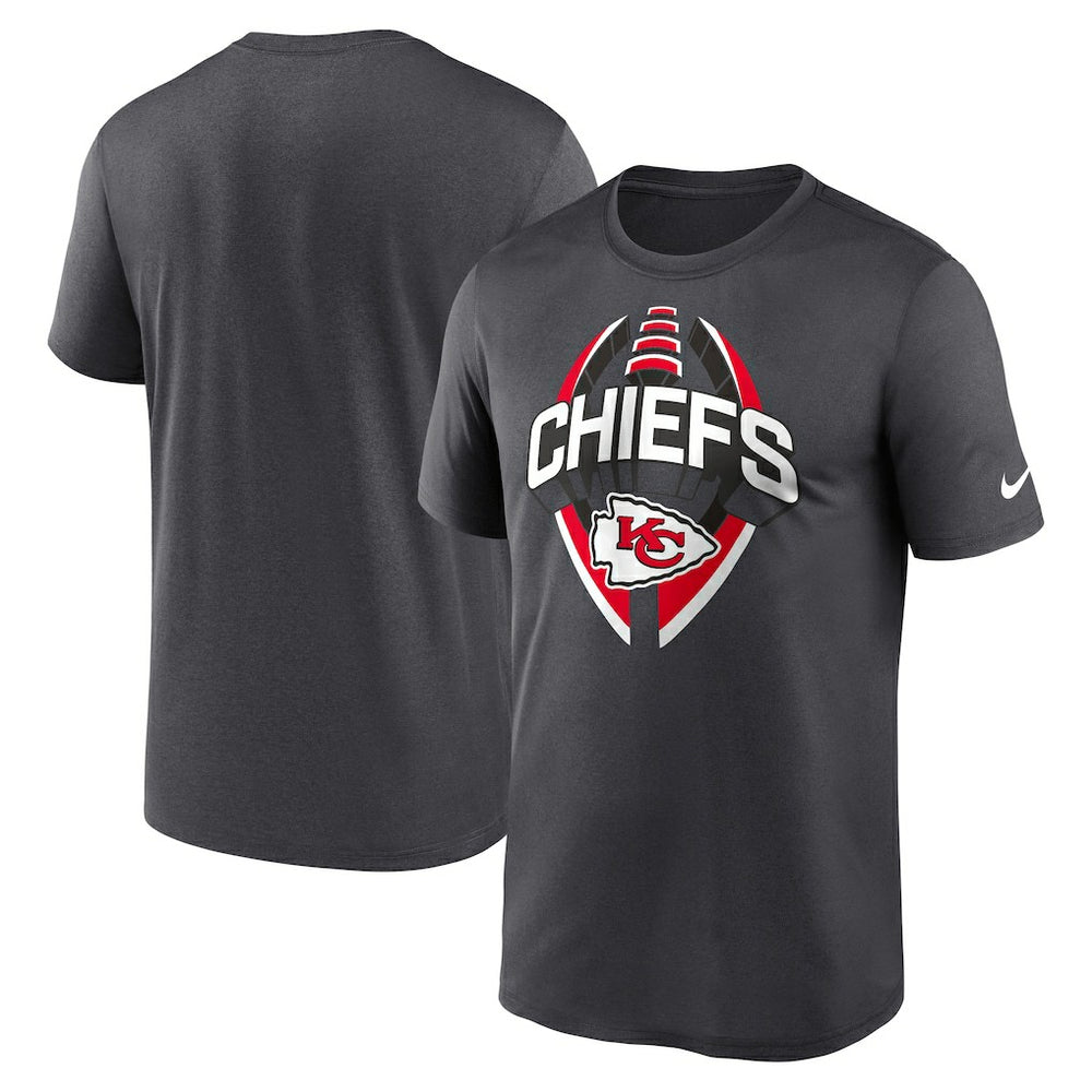 Kansas City Chiefs Legend Icon Performance T-Shirt - Gray outlet
