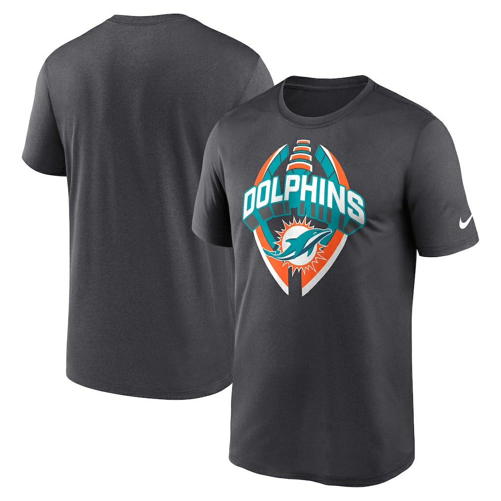 Miami Dolphins Legend Icon Performance T-Shirt - Gray cheap