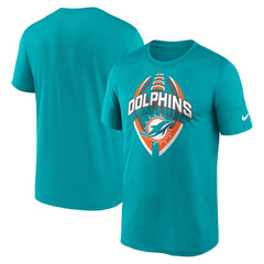 Miami Dolphins Legend Icon Performance T-Shirt - Aqua on sale