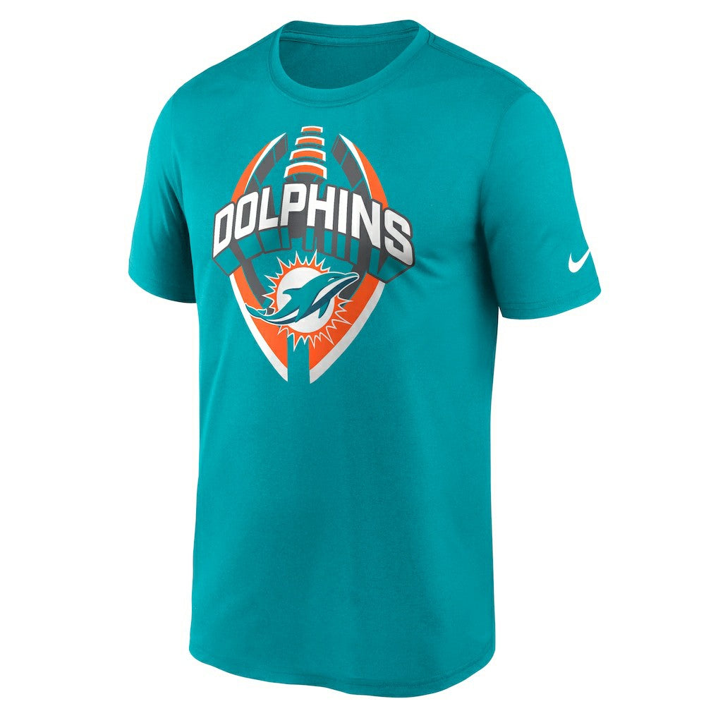 Miami Dolphins Legend Icon Performance T-Shirt - Aqua on sale