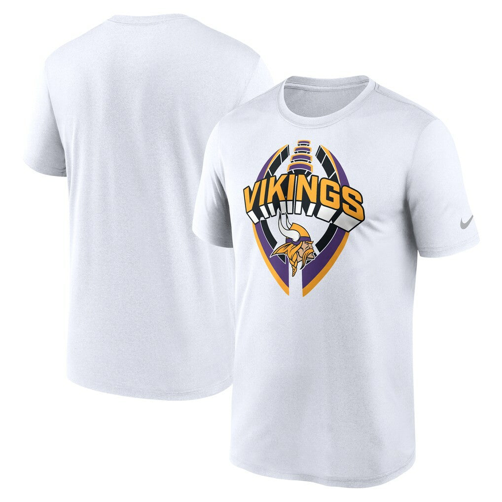 Minnesota Vikings Legend Icon Performance T-Shirt - White on sale