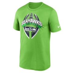 Seattle Seahawks Legend Icon Performance T-Shirt - Neon Green on sale