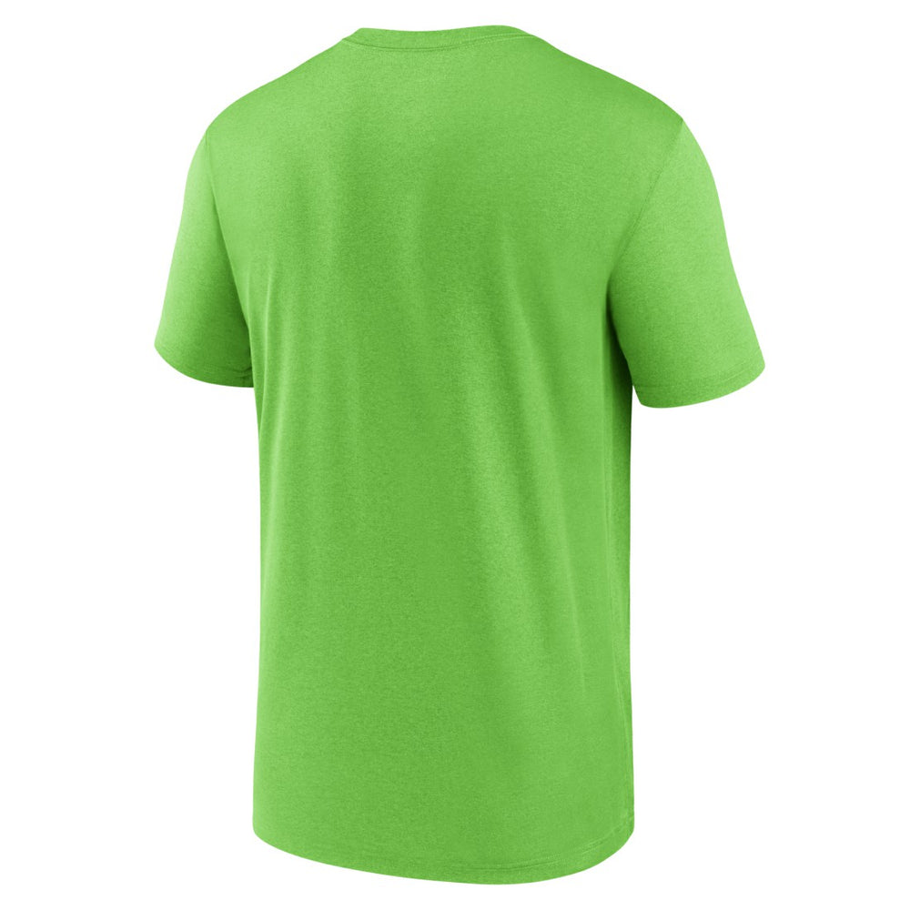 Seattle Seahawks Legend Icon Performance T-Shirt - Neon Green on sale