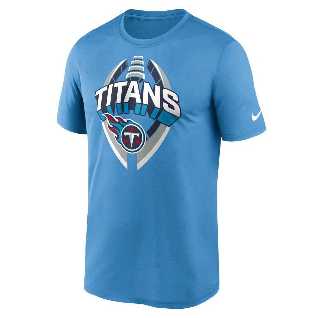 Tennessee Titans Legend Icon Performance T-Shirt - Light Blue on sale