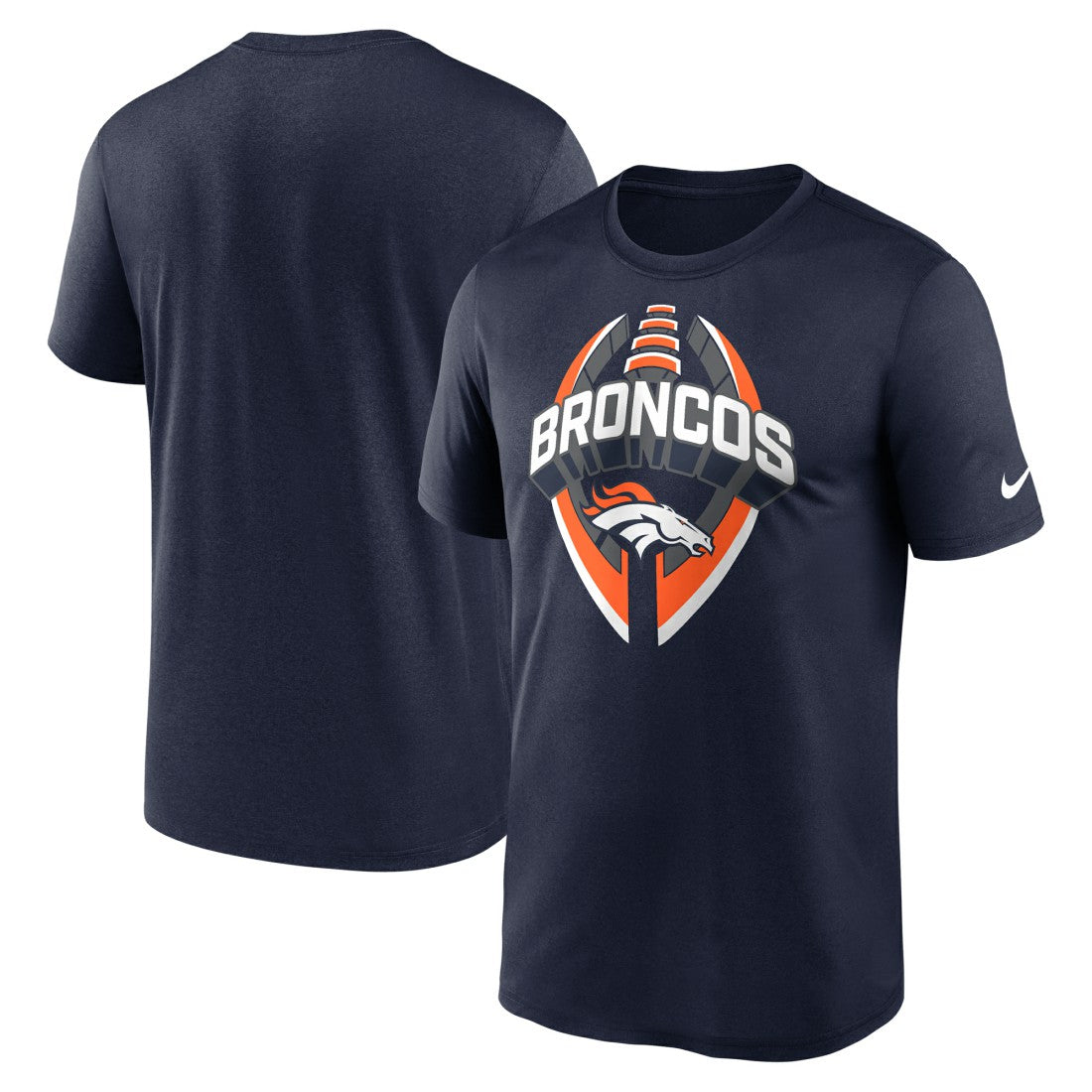 Denver Broncos Legend Icon Performance T-Shirt - Navy outlet