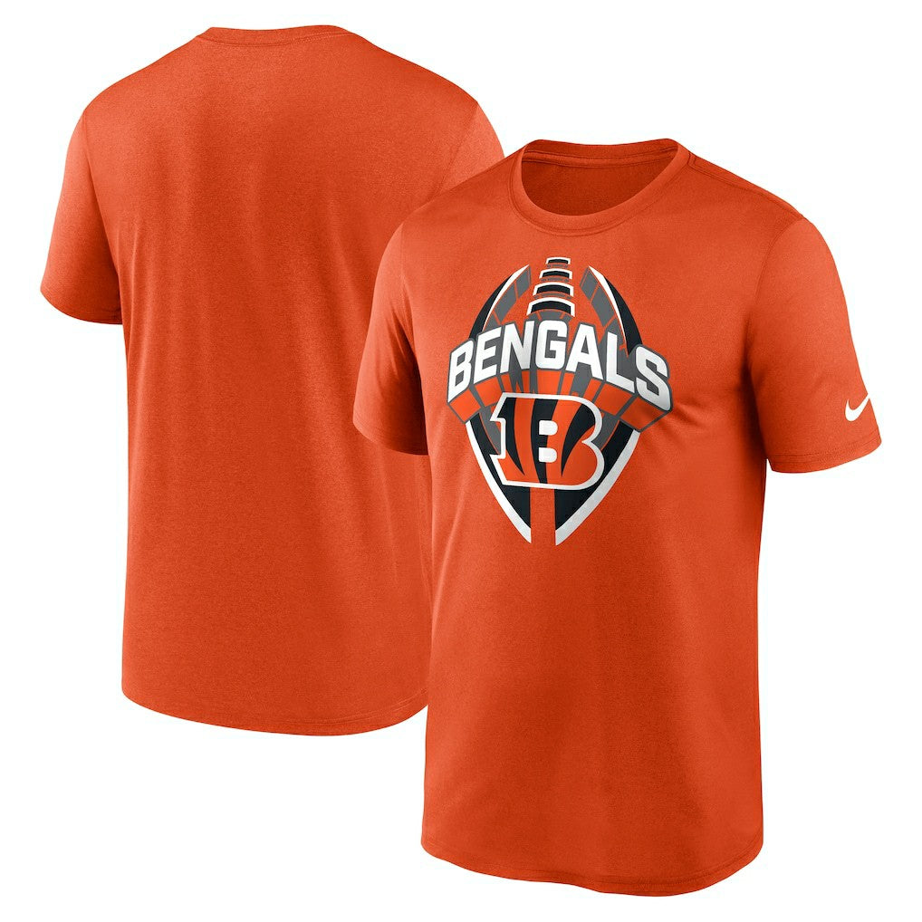 Cincinnati Bengals Legend Icon Performance T-Shirt - Orange on sale