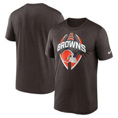 Cleveland Browns Legend Icon Performance T-Shirt - Brown on sale