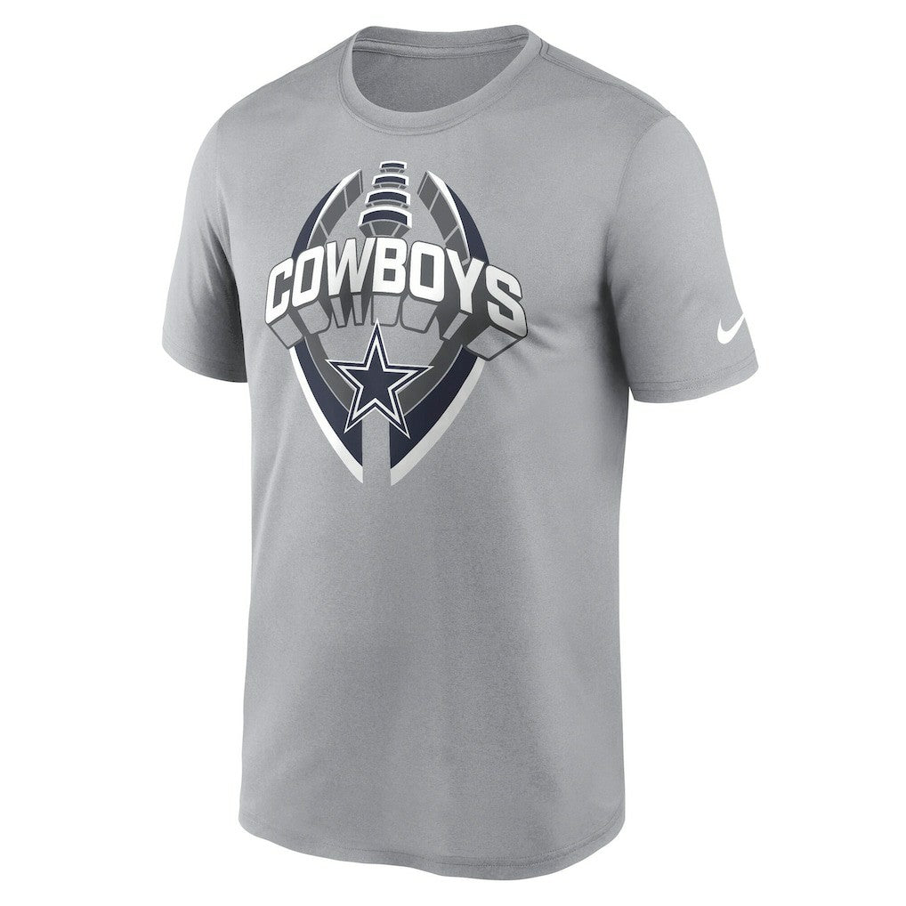 Dallas Cowboys Legend Icon Performance T-Shirt - Silver on sale