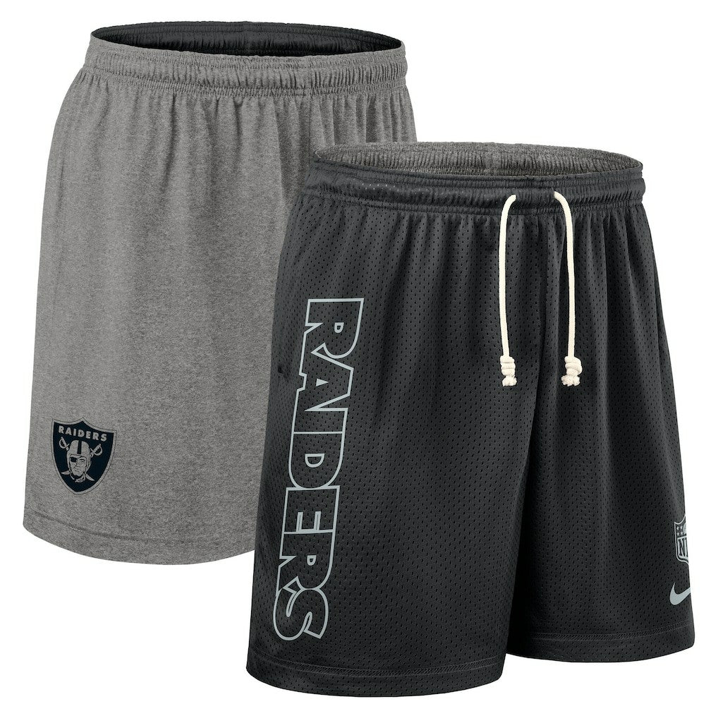 Las Vegas Raiders Sideline Reversible Dri-FIT Shorts - Black cheap
