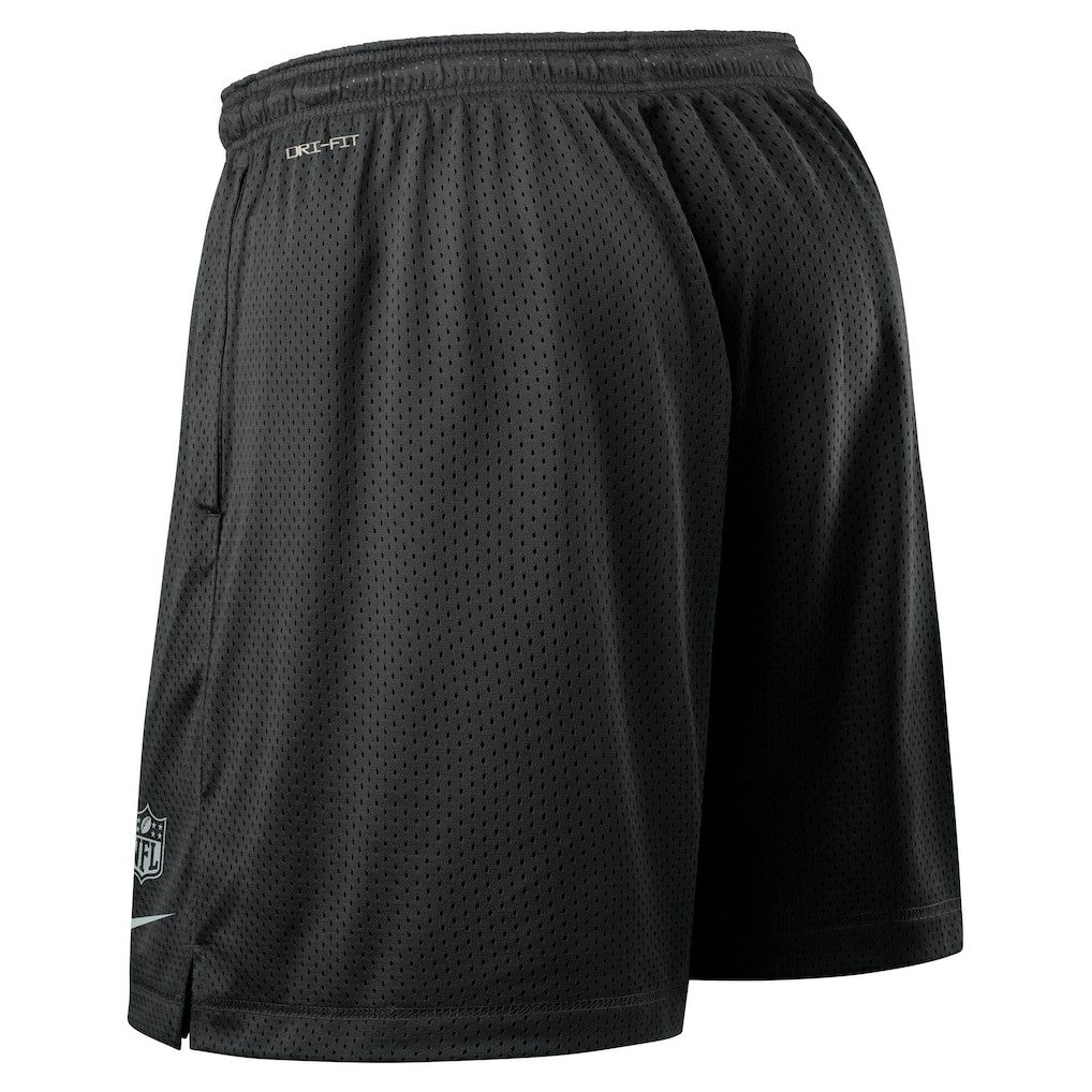 Las Vegas Raiders Sideline Reversible Dri-FIT Shorts - Black cheap