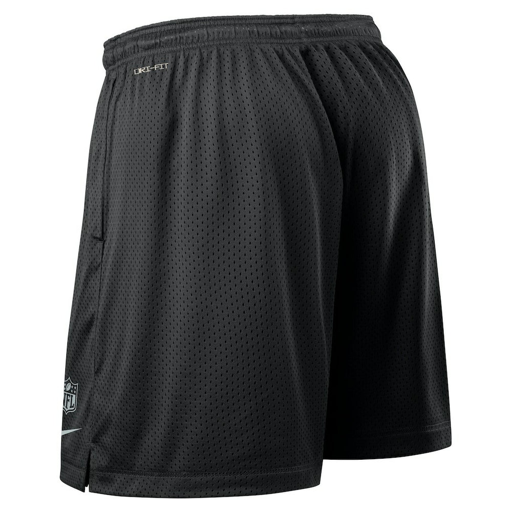 Las Vegas Raiders Sideline Reversible Dri-FIT Shorts - Black cheap