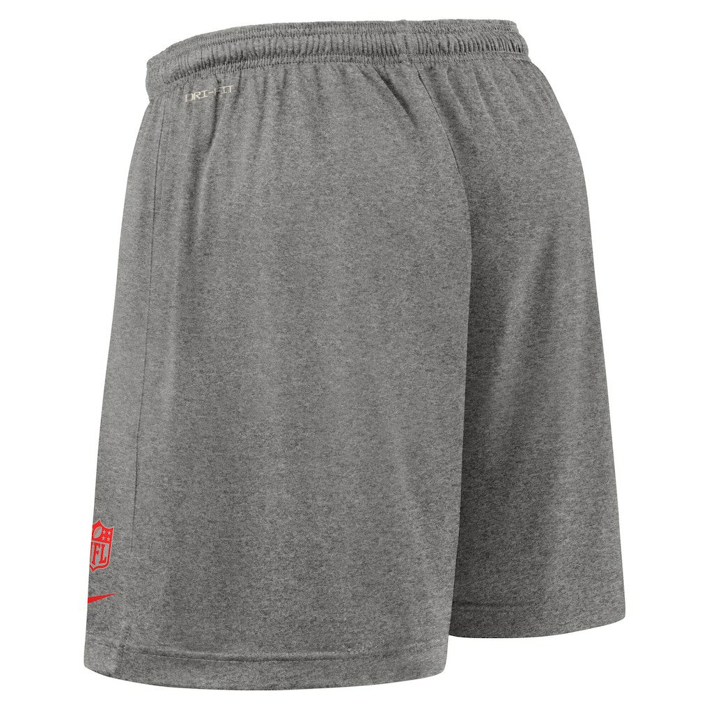 Kansas City Chiefs Sideline Reversible Dri-FIT Shorts - Red outlet