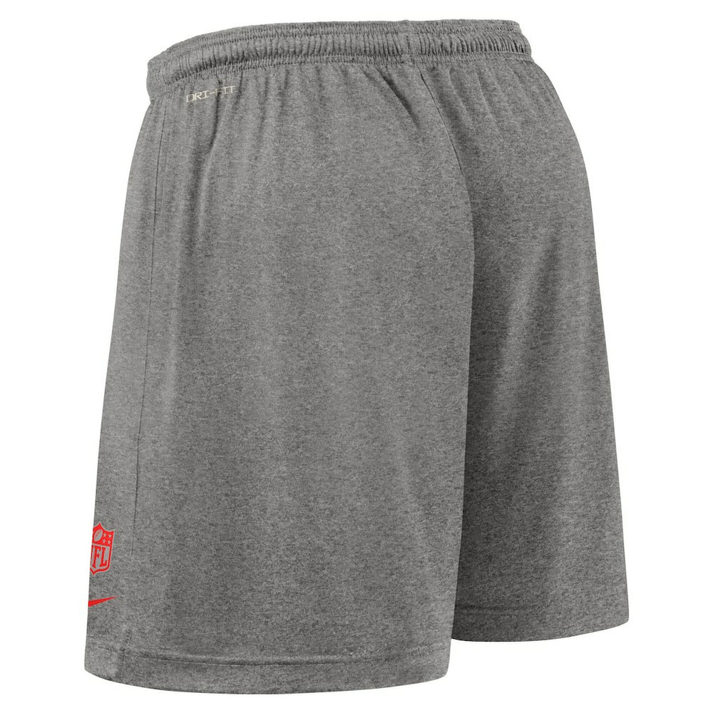 Kansas City Chiefs Sideline Reversible Dri-FIT Shorts - Red outlet