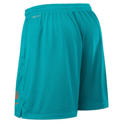 Miami Dolphins Sideline Reversible Dri-FIT Shorts - Aqua on sale
