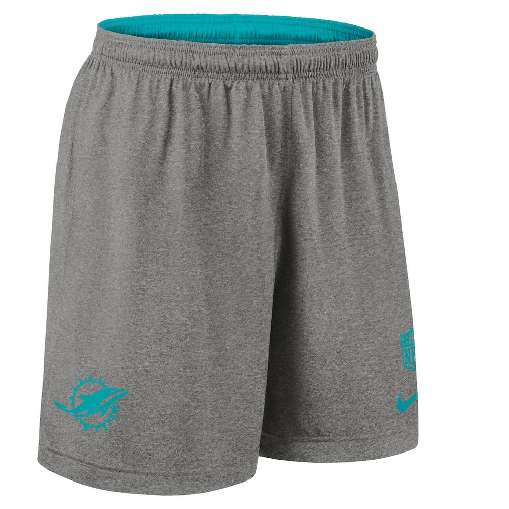 Miami Dolphins Sideline Reversible Dri-FIT Shorts - Aqua on sale