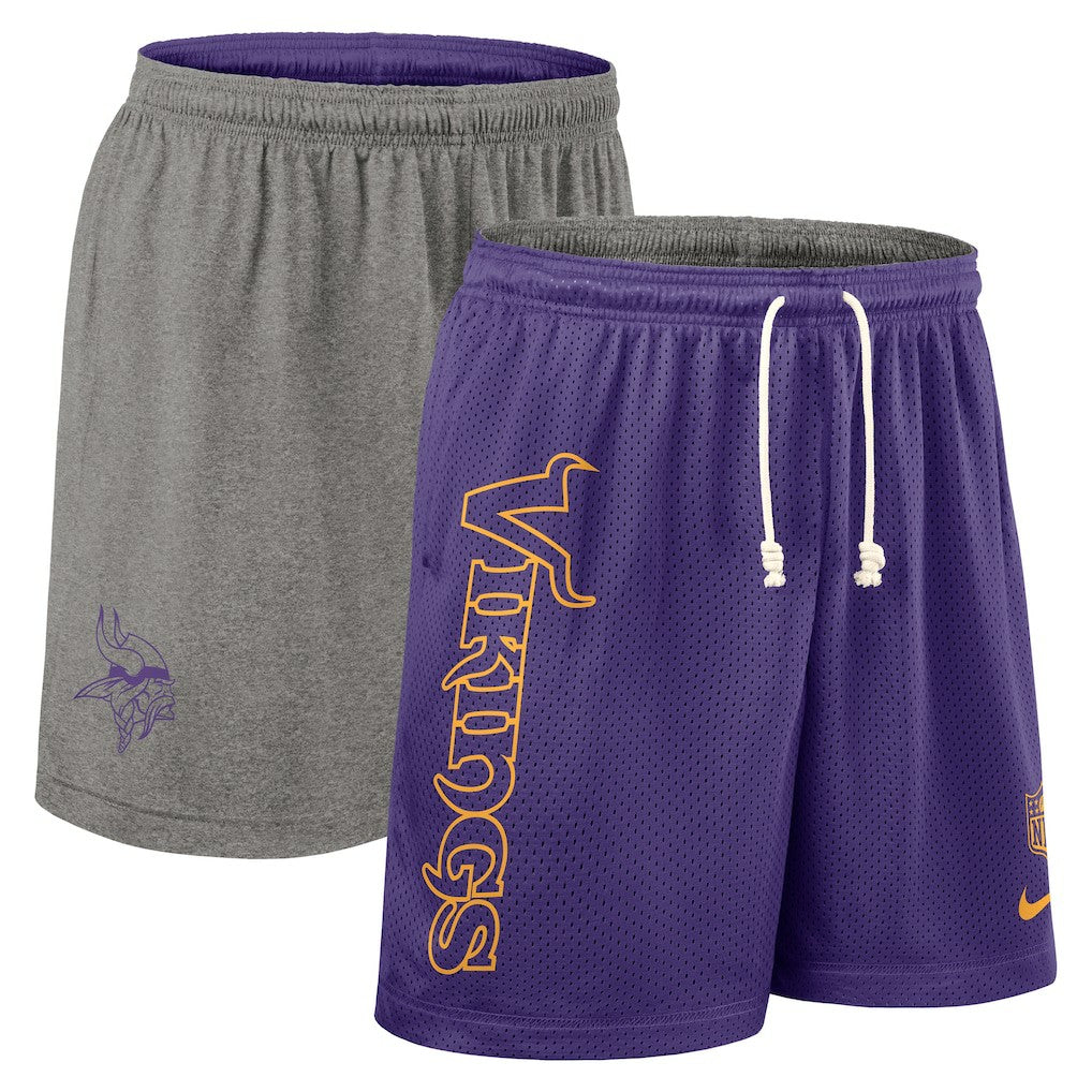 Minnesota Vikings Sideline Reversible Dri-FIT Shorts - Purple for sale