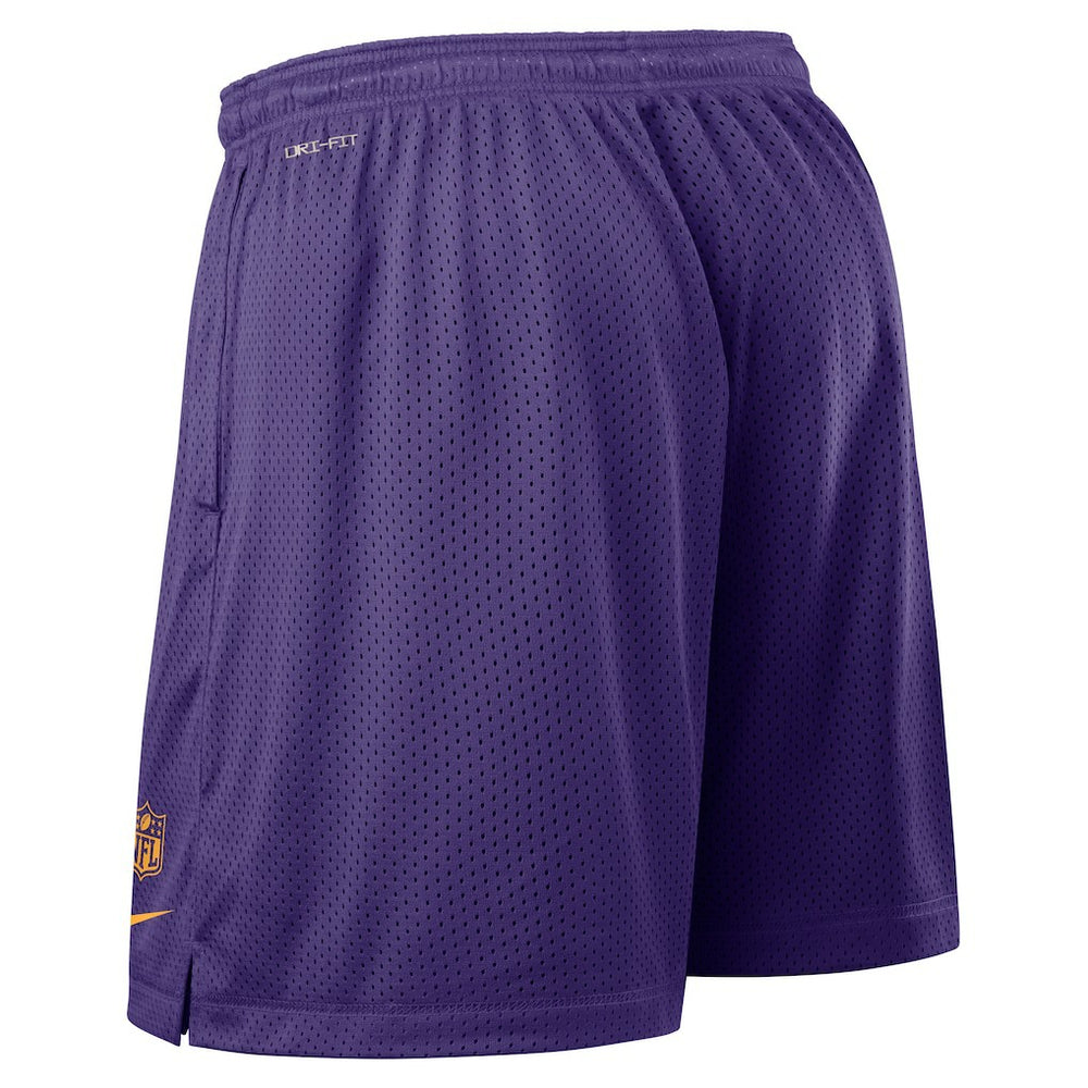Minnesota Vikings Sideline Reversible Dri-FIT Shorts - Purple for sale