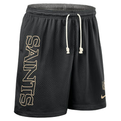 New Orleans Saints Sideline Reversible Dri-FIT Shorts - Black outlet