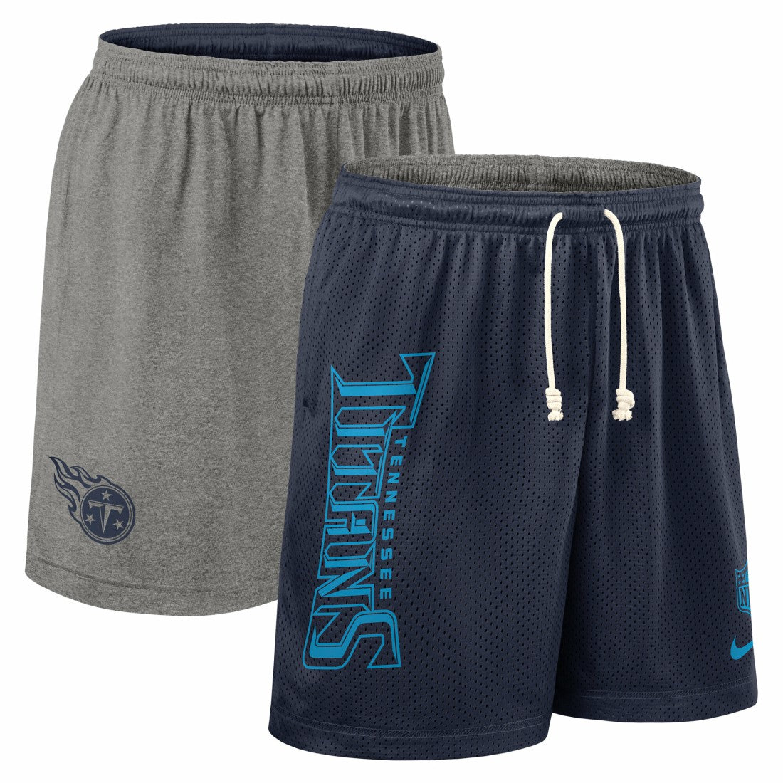 Tennessee Titans Sideline Reversible Dri-FIT Shorts - Navy for sale