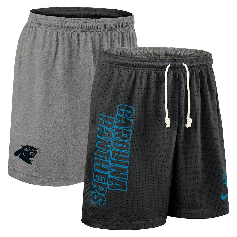 Carolina Panthers Sideline Reversible Dri-FIT Shorts - Black sale