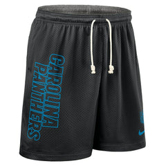 Carolina Panthers Sideline Reversible Dri-FIT Shorts - Black sale