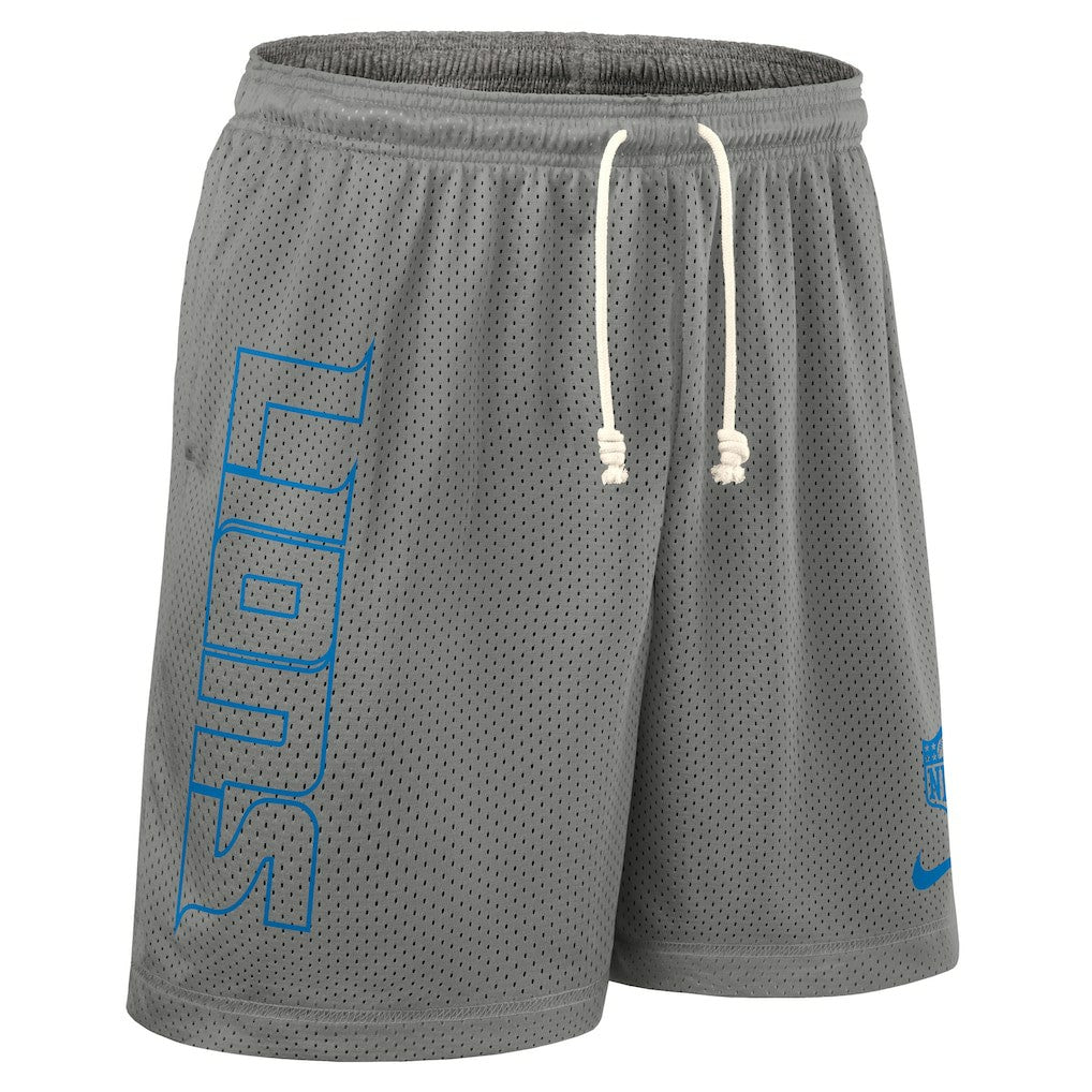 Detroit Lions Sideline Reversible Dri-FIT Shorts - Gray on sale