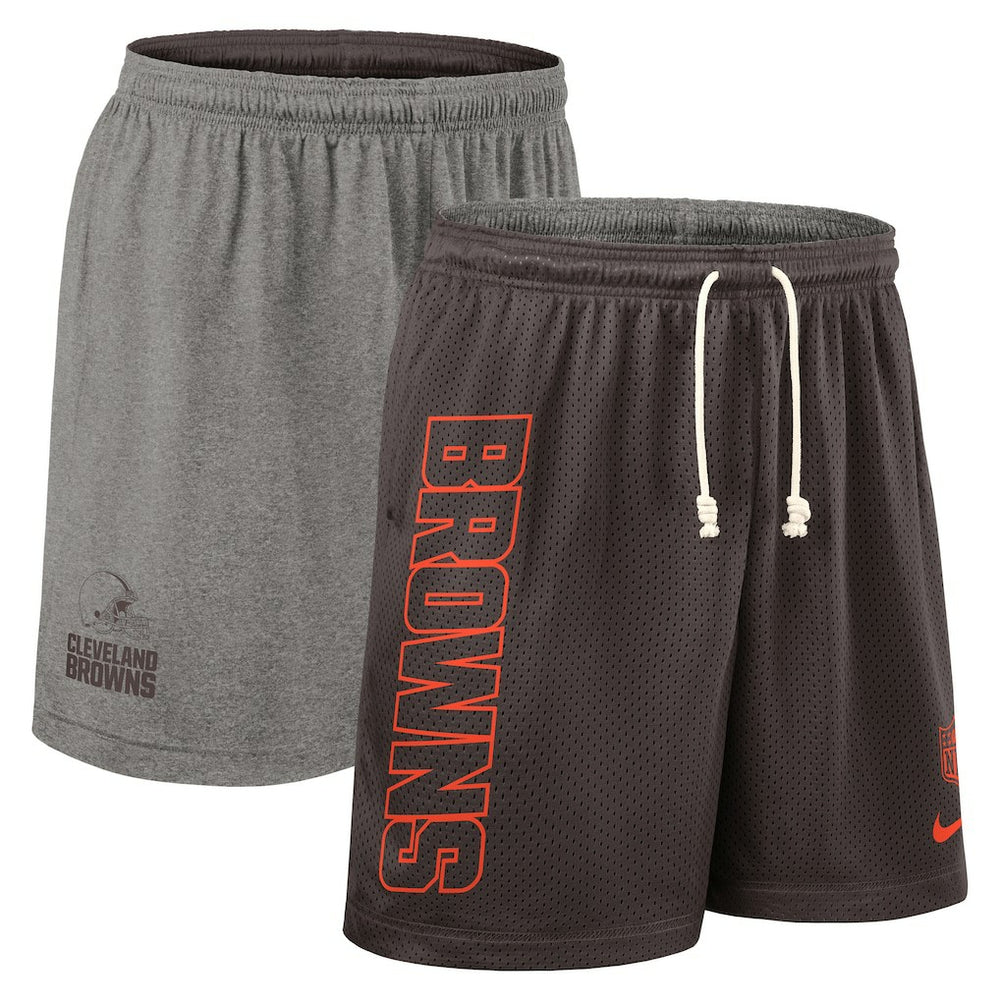 Cleveland Browns Sideline Reversible Dri-FIT Shorts - Brown sale