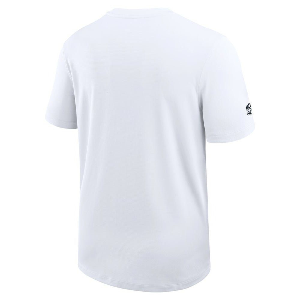 Dallas Cowboys Sideline UV Dri-Fit Coach Shirt - White outlet