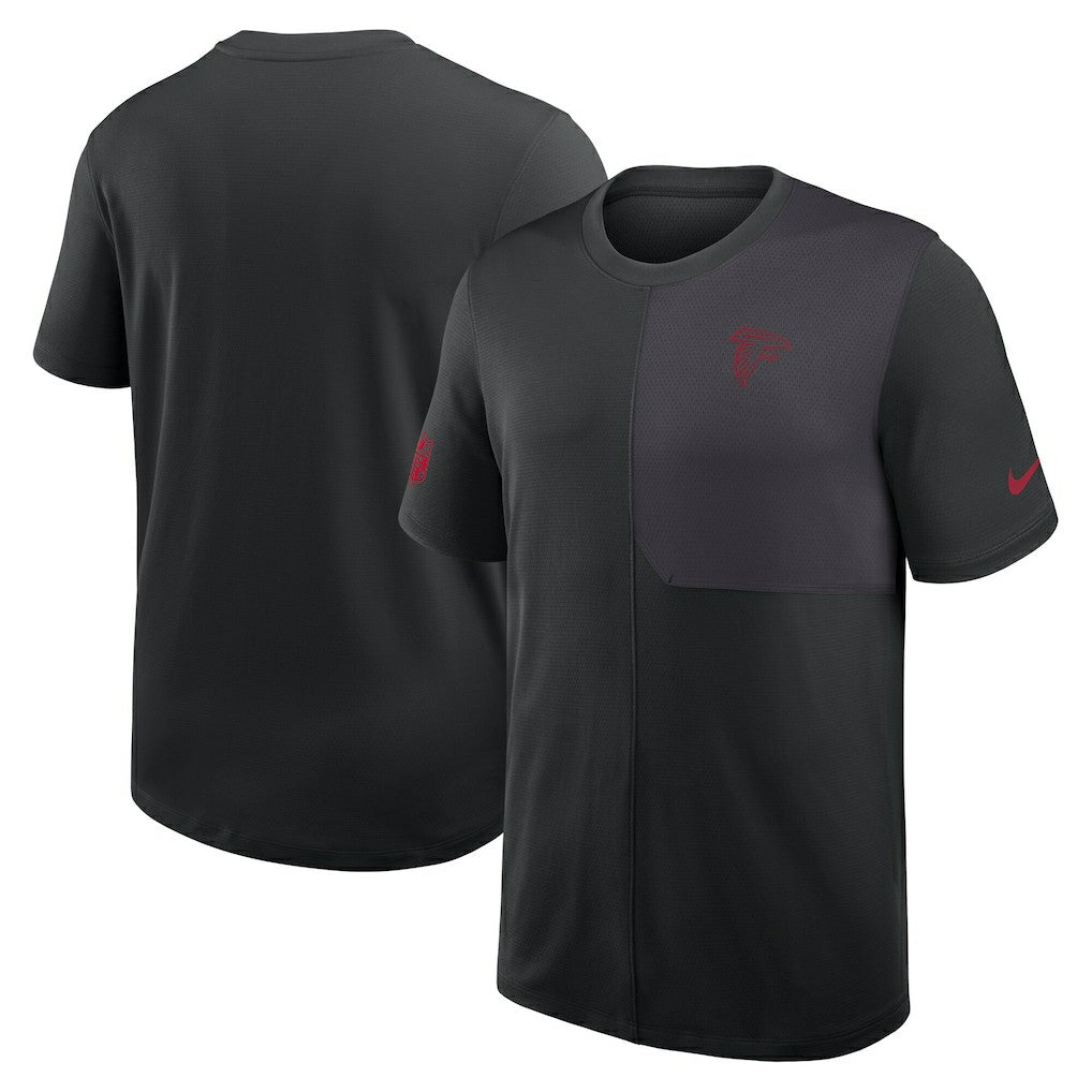 Atlanta Falcons Sideline UV Dri-Fit Coach Shirt - Black sale