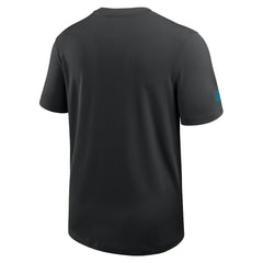 Carolina Panthers Sideline UV Dri-Fit Coach Shirt - Black on sale