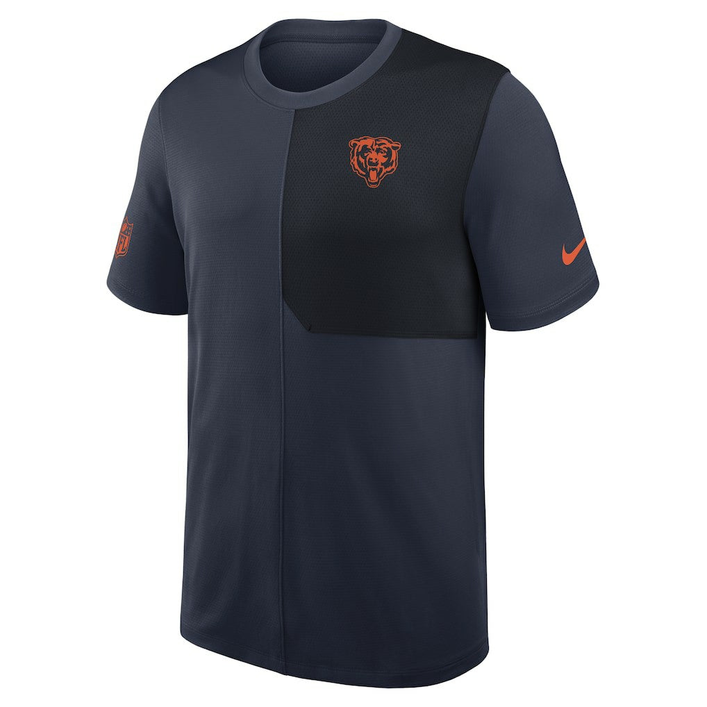 Chicago Bears Sideline UV Dri-Fit Coach Shirt - Navy cheap