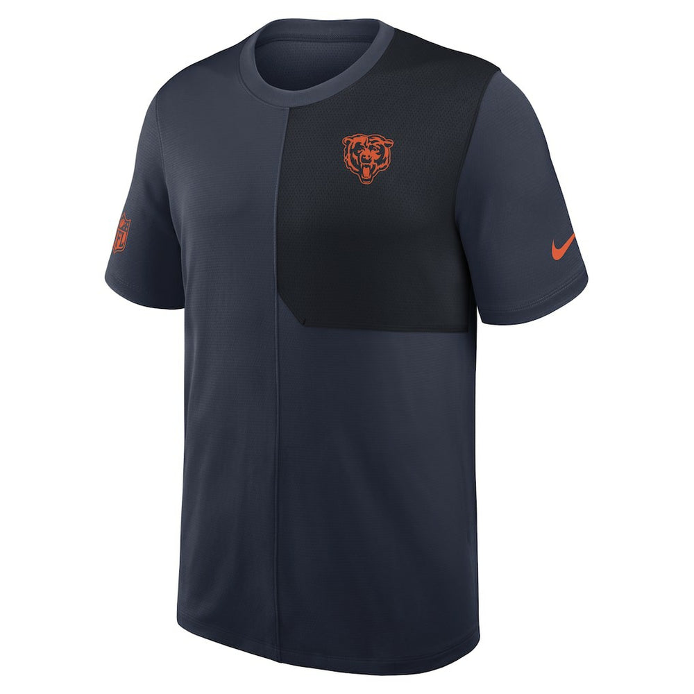 Chicago Bears Sideline UV Dri-Fit Coach Shirt - Navy cheap