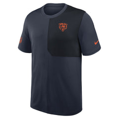 Chicago Bears Sideline UV Dri-Fit Coach Shirt - Navy cheap