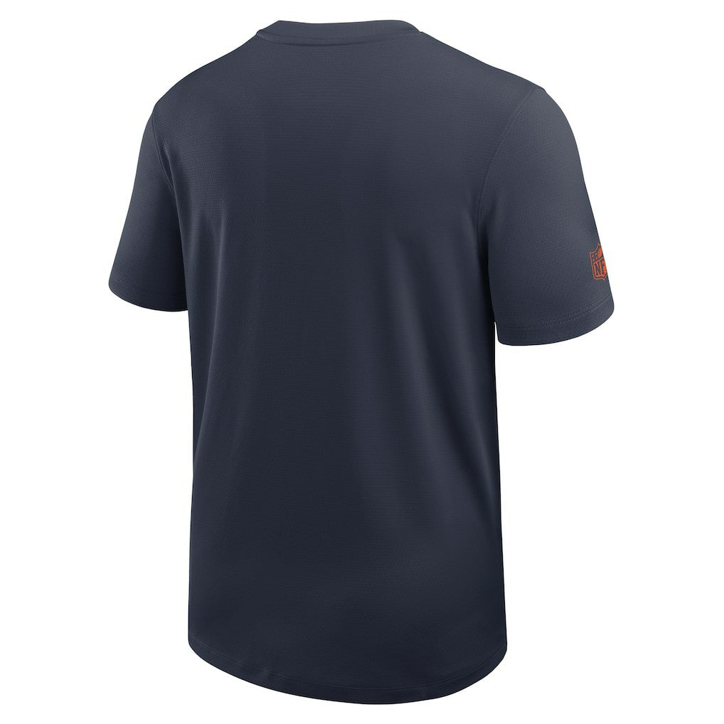 Chicago Bears Sideline UV Dri-Fit Coach Shirt - Navy cheap