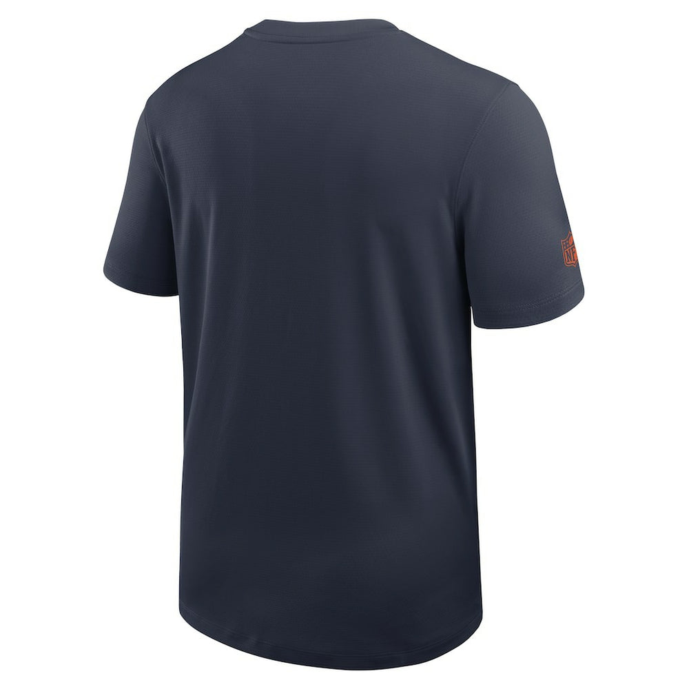 Chicago Bears Sideline UV Dri-Fit Coach Shirt - Navy cheap