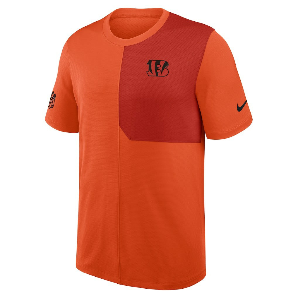 Cincinnati Bengals Sideline UV Dri-Fit Coach Shirt - Orange discount