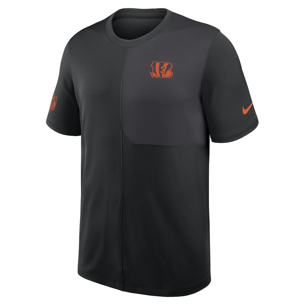 Cincinnati Bengals Sideline UV Dri-Fit Coach Shirt - Black sale